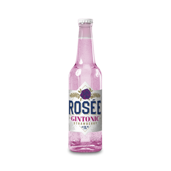 Gin-tonic Rosee botella de cristal