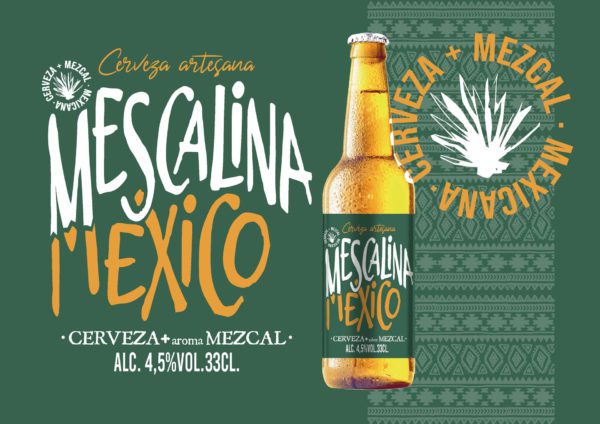 Cerveza Artesana | Mescalina México | 33cl x 12u