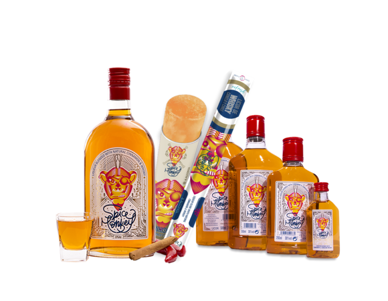 Licor Whisky Spice Monkey Surtido Productos